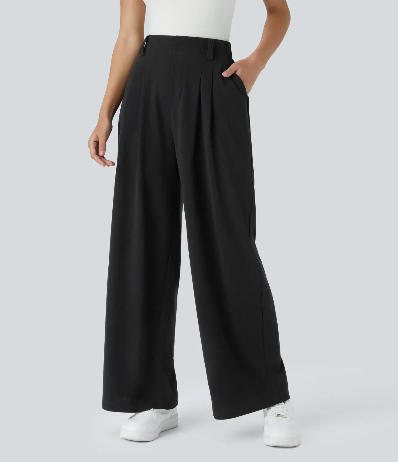 Sabrinah | Wide-Leg Tailored Broek
