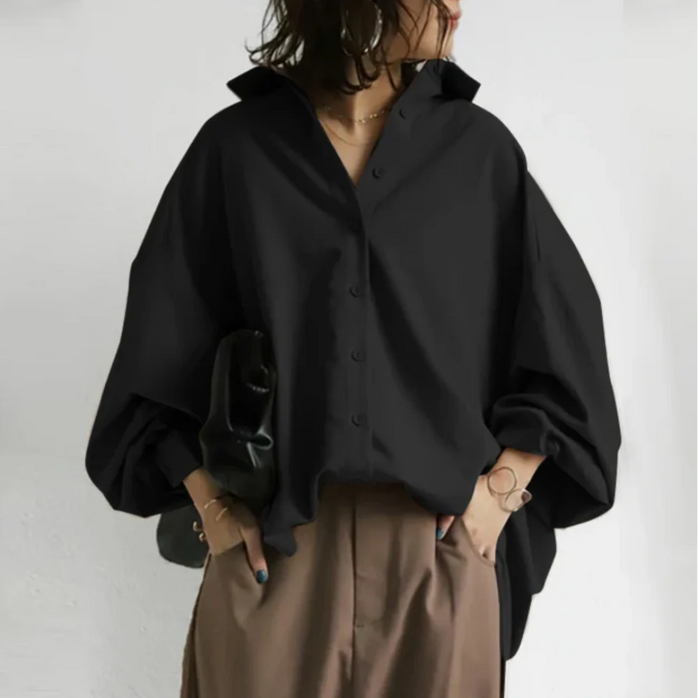 Daye | Oversized Blouse met Urban Flair