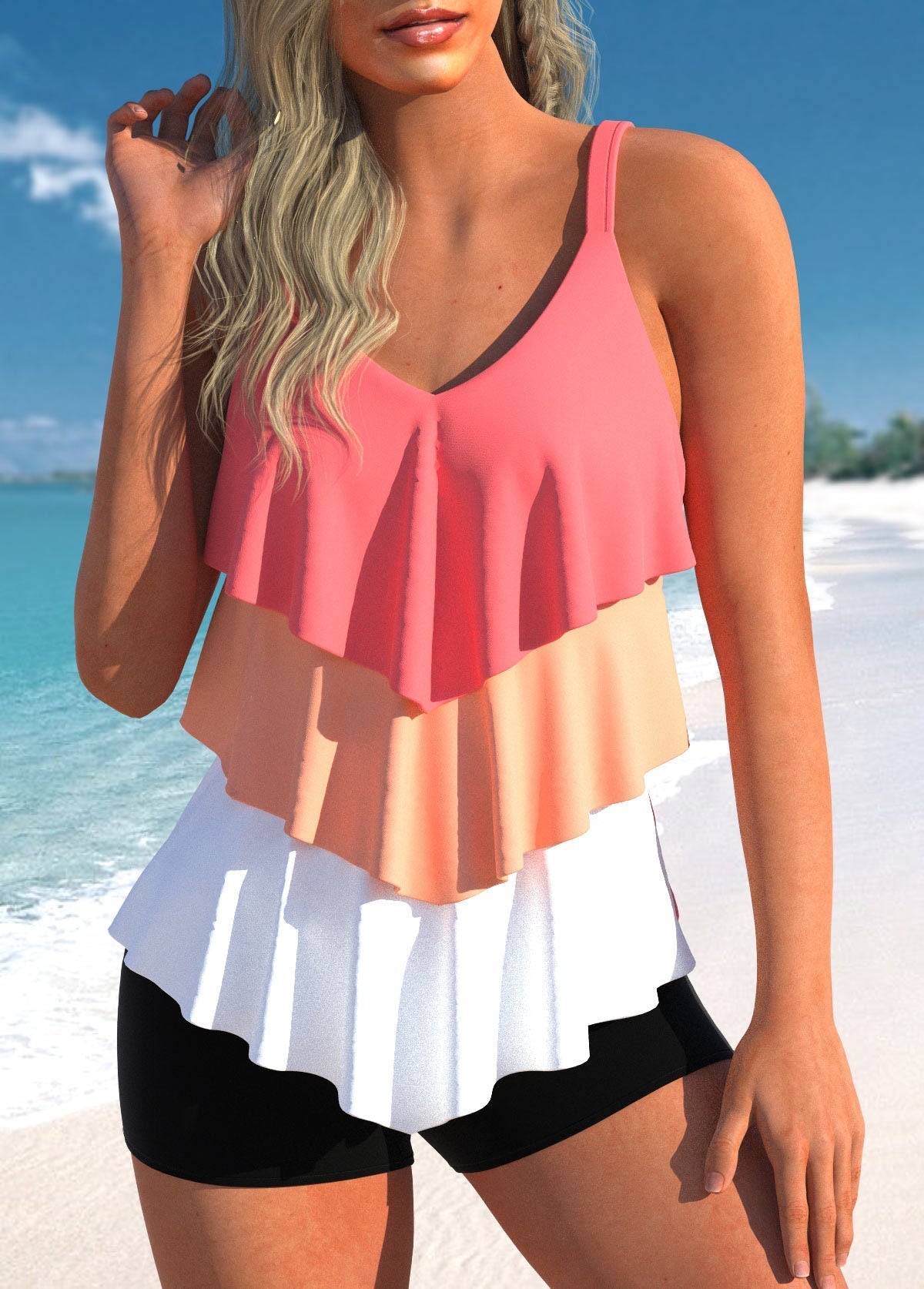 Lynn | Stijlvol en Comfortabel met Onze Tankini Set