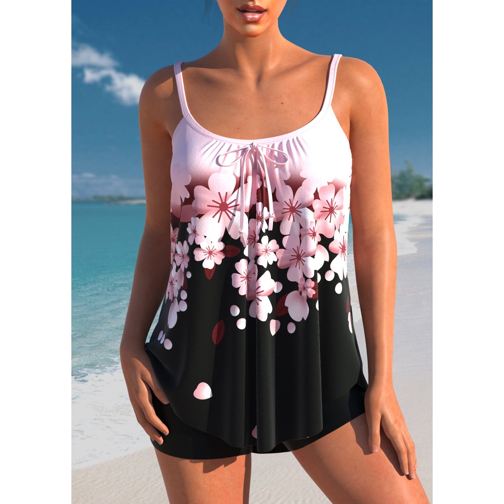 Lynn | Stylish and Comfortable with Our Tankini Set