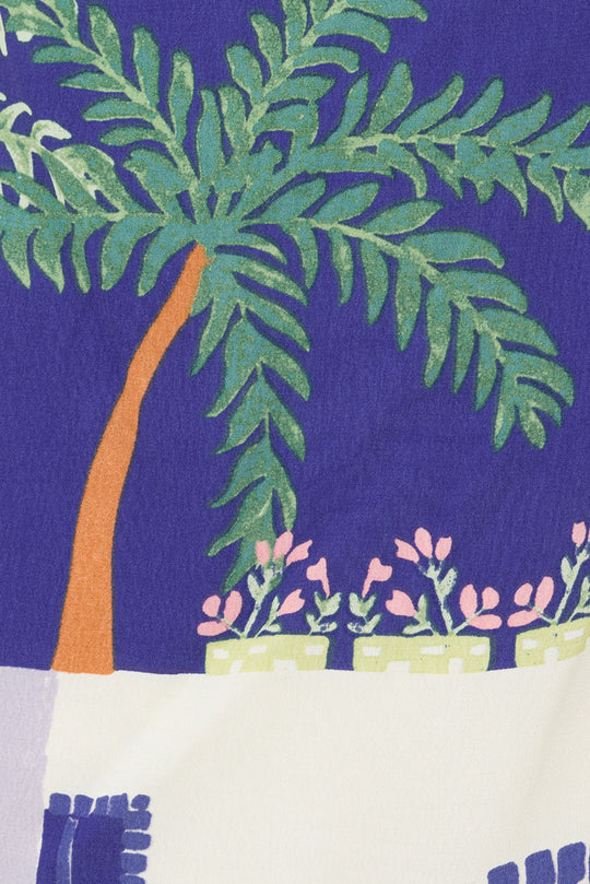 Daelia | Zomerse Two-Piece Set met Botanische Print