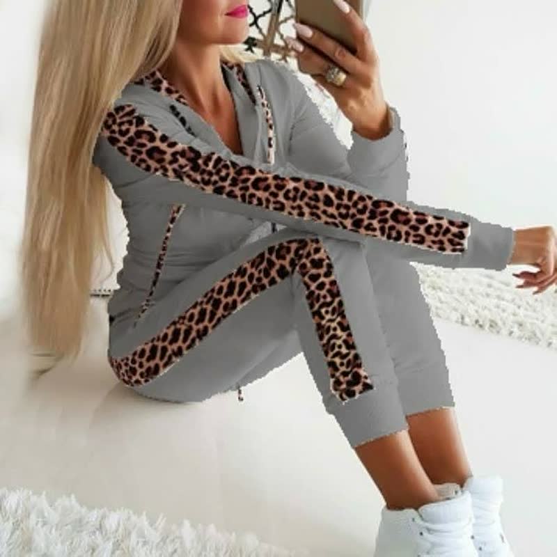 Amani | Leopard Tracksuit