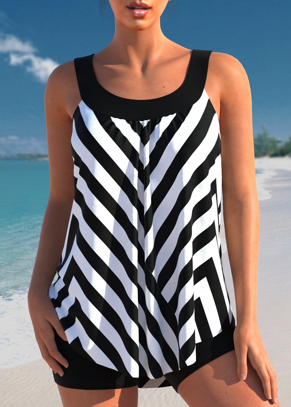 Lynn | Stijlvol en Comfortabel met Onze Tankini Set