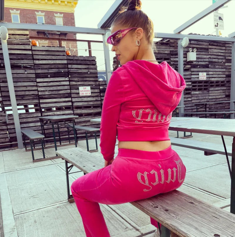 Giovanna | Velours Tracksuit