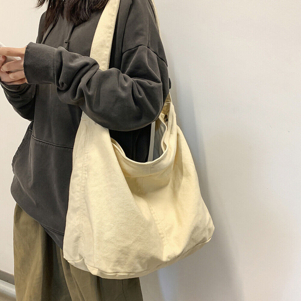 Luxury Canvas Shoulder Bag