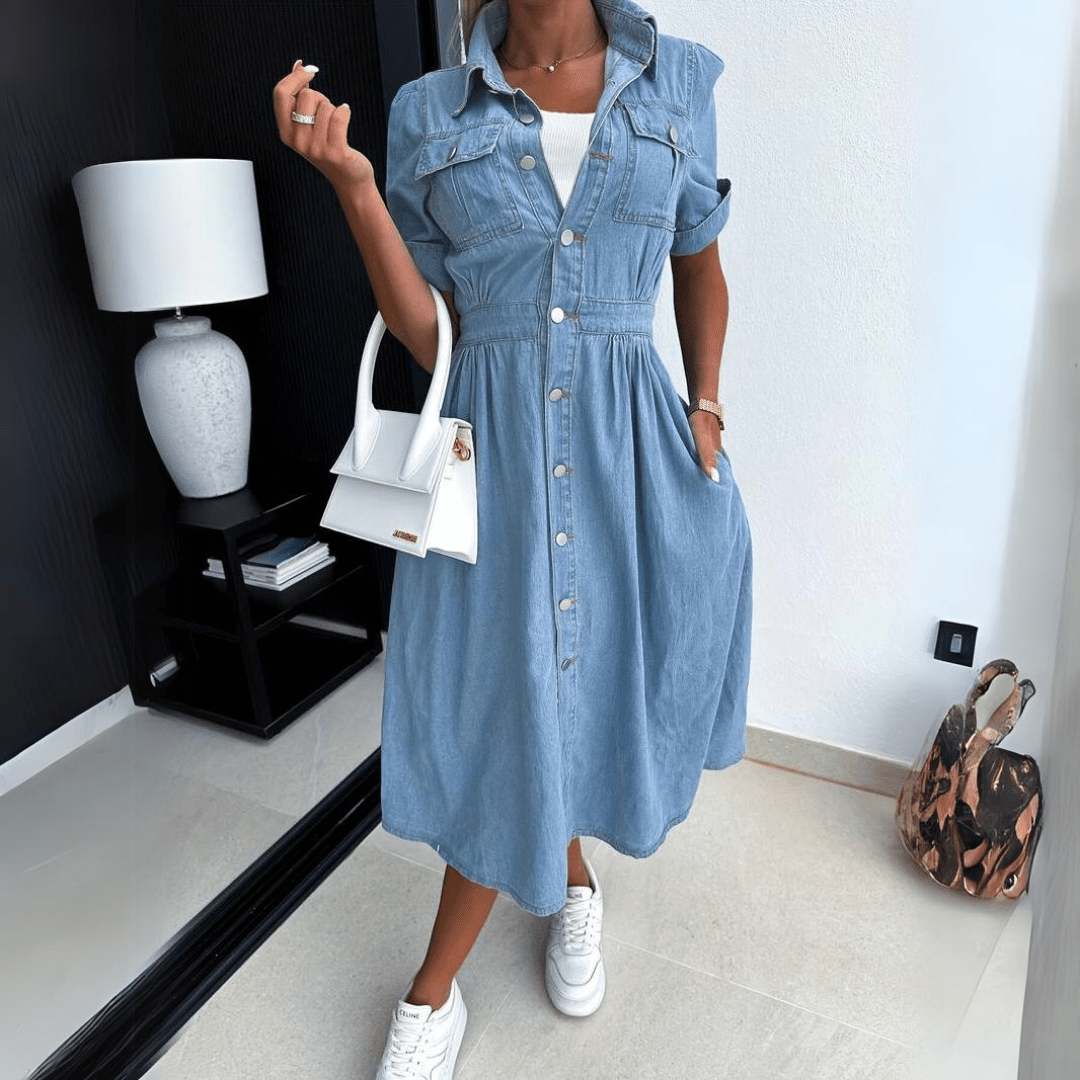Tegan | Stylish and Sustainable Denim Dress