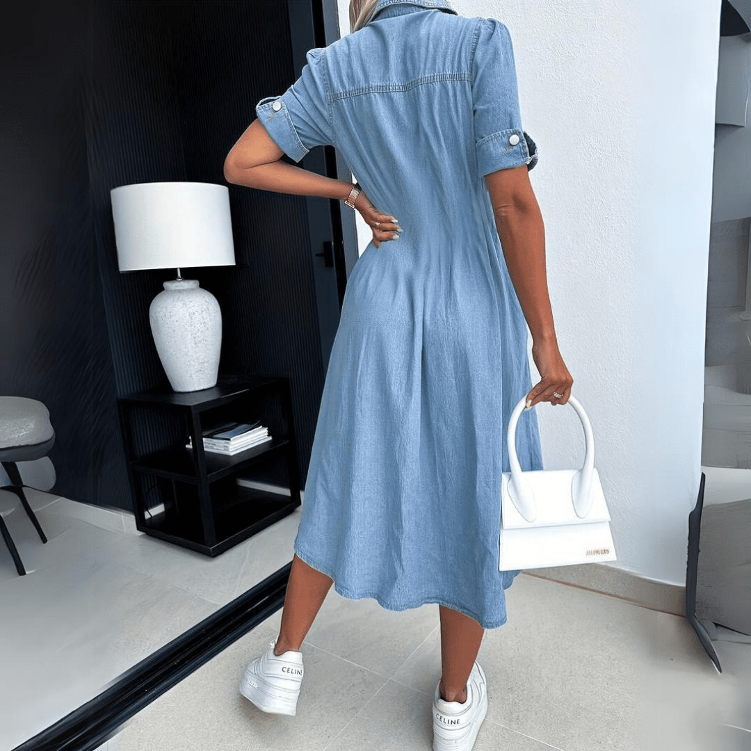 Tegan | Stylish and Sustainable Denim Dress