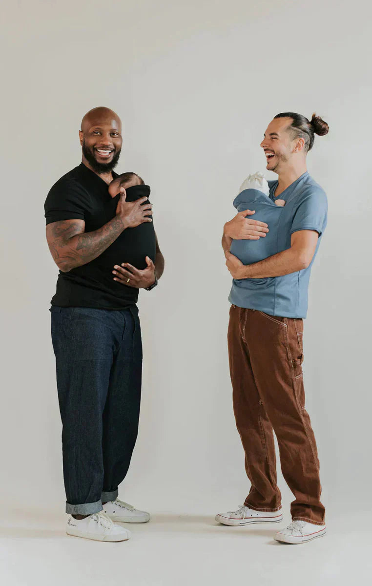 Comfortabele Unisex Draagshirt met Elastische Baby Draagzak