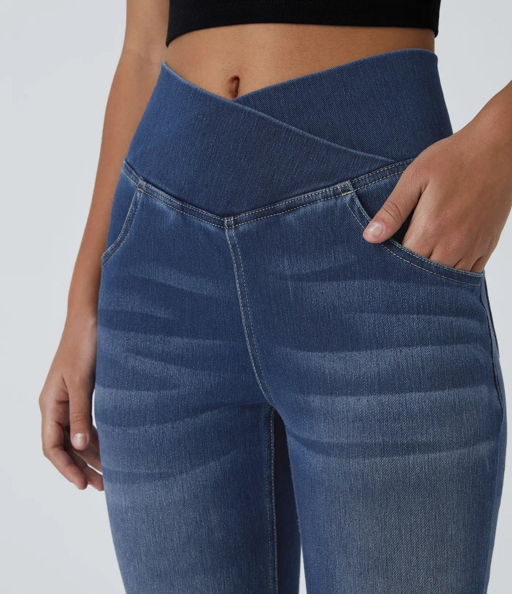 Shayna | Jean évasé taille haute