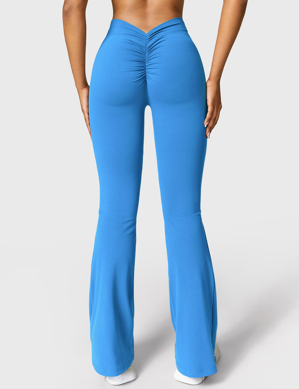 Mary | Leggings Évasés avec Effet Froncé