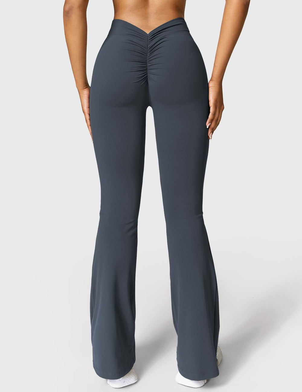 Mary | Leggings Évasés avec Effet Froncé