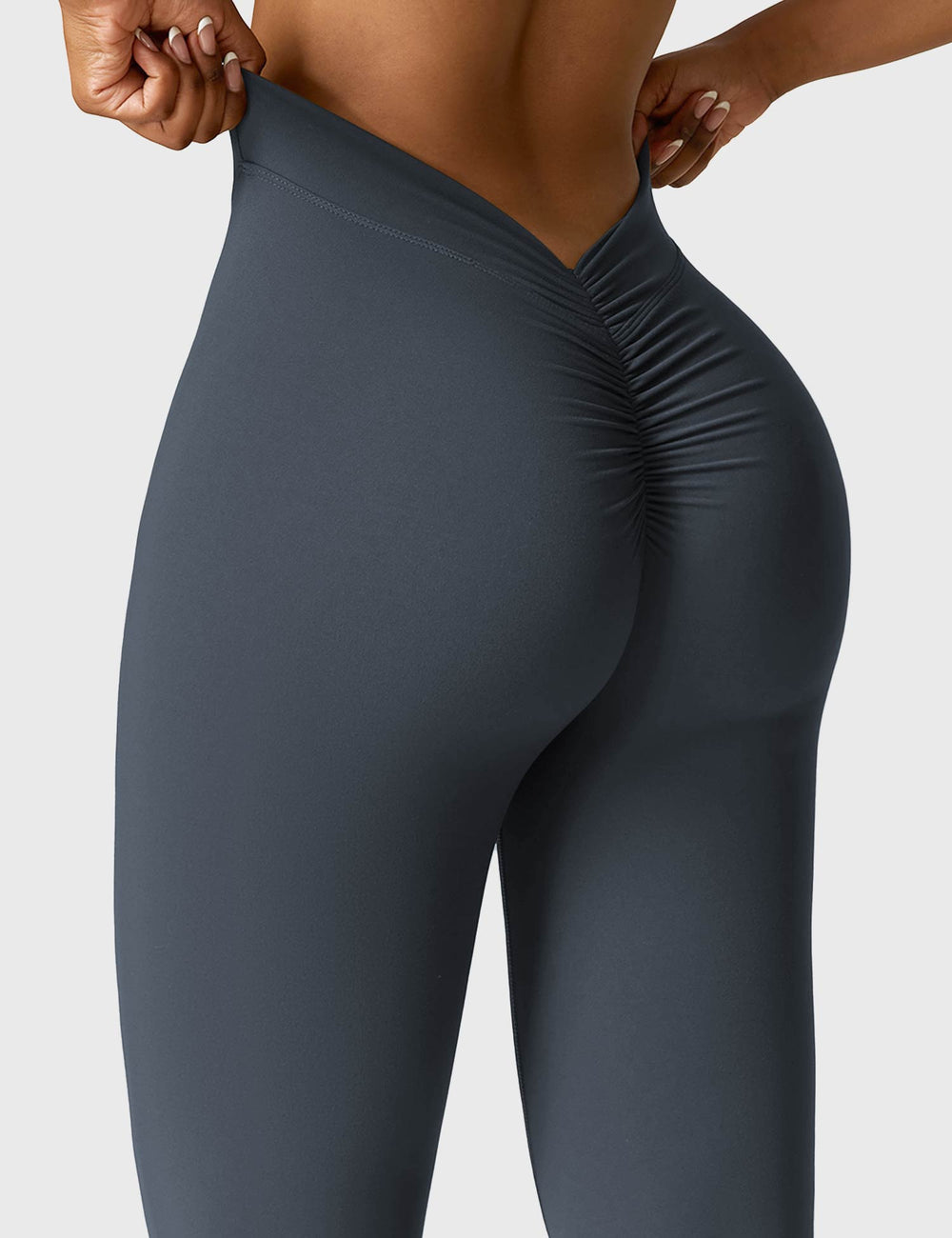 Mary | Leggings Évasés avec Effet Froncé