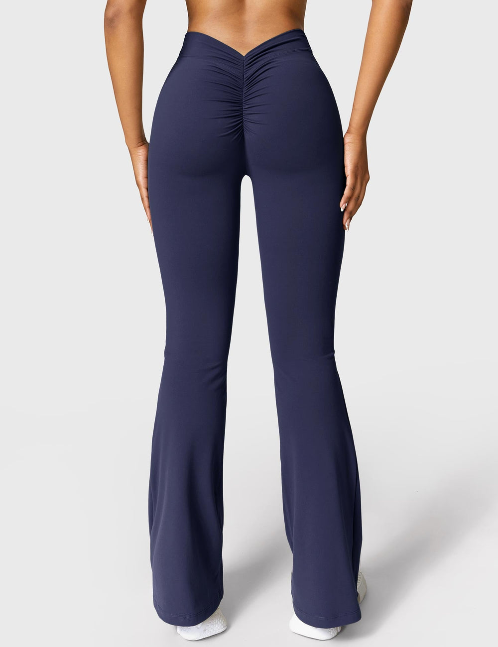 Mary | Leggings Évasés avec Effet Froncé