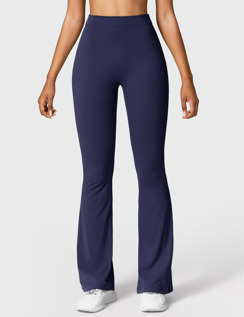 Mary | Leggings Évasés avec Effet Froncé