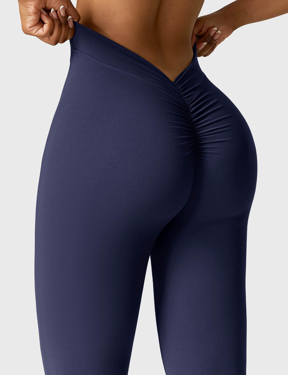 Mary | Leggings Évasés avec Effet Froncé