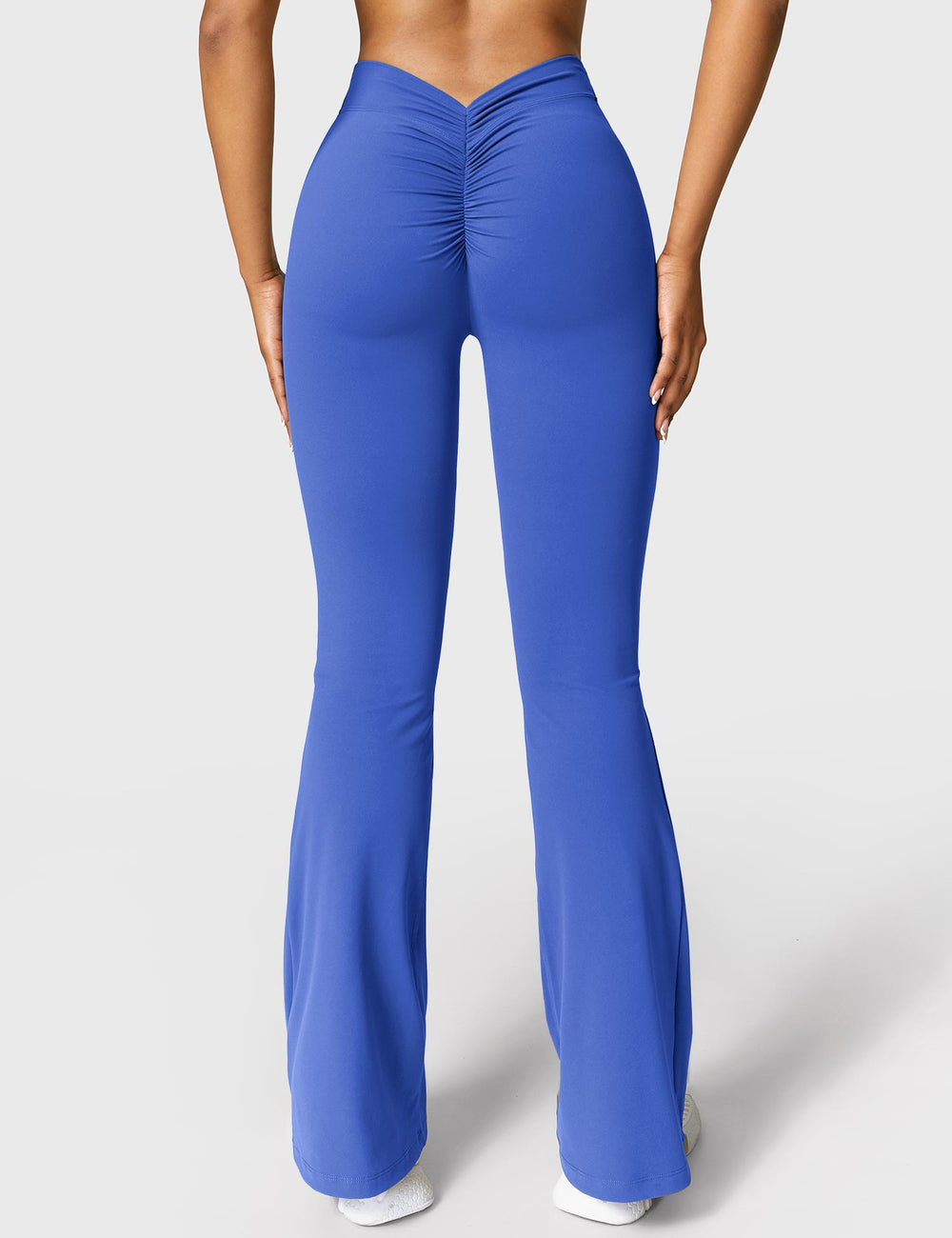 Mary | Leggings Évasés avec Effet Froncé
