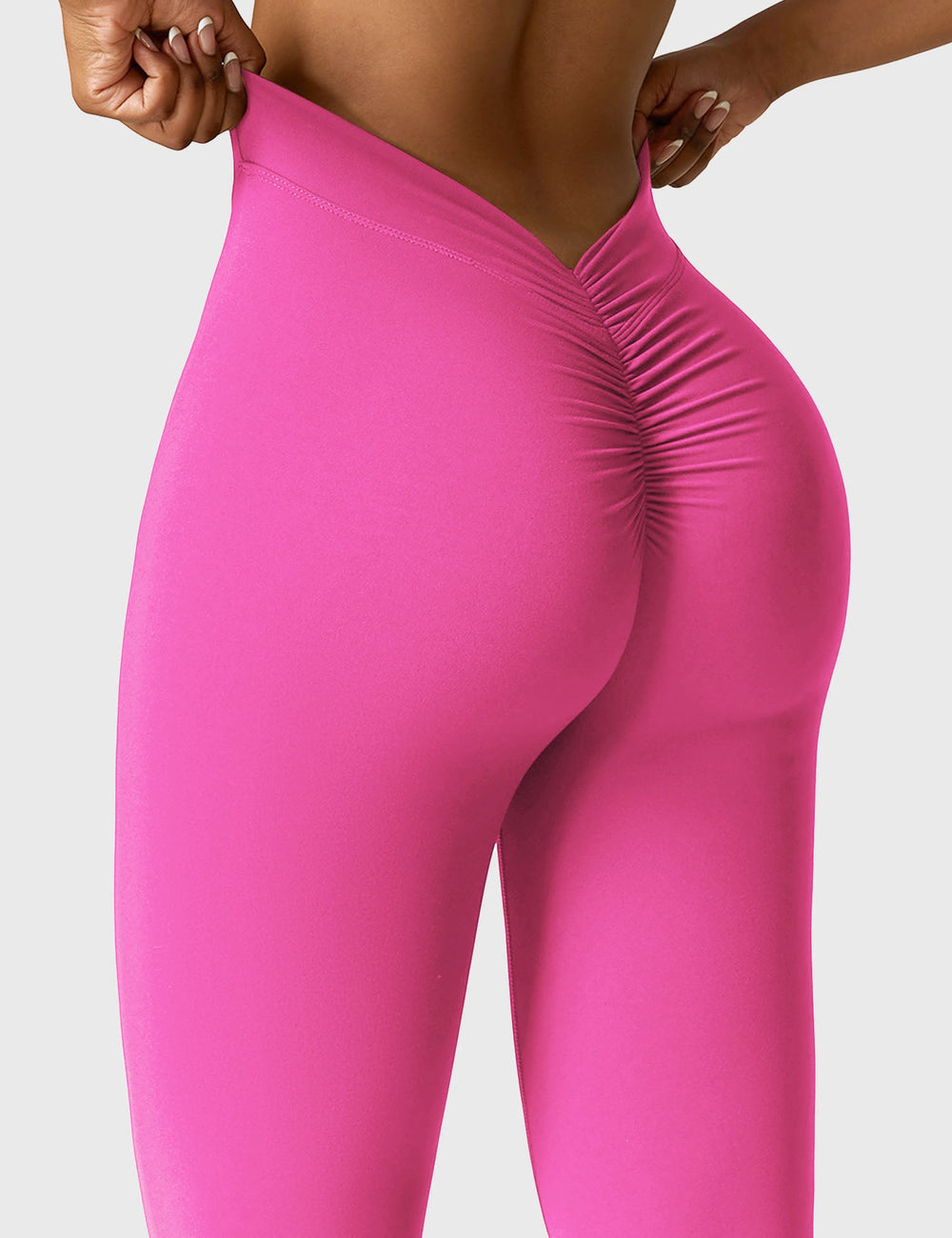 Mary | Leggings Évasés avec Effet Froncé