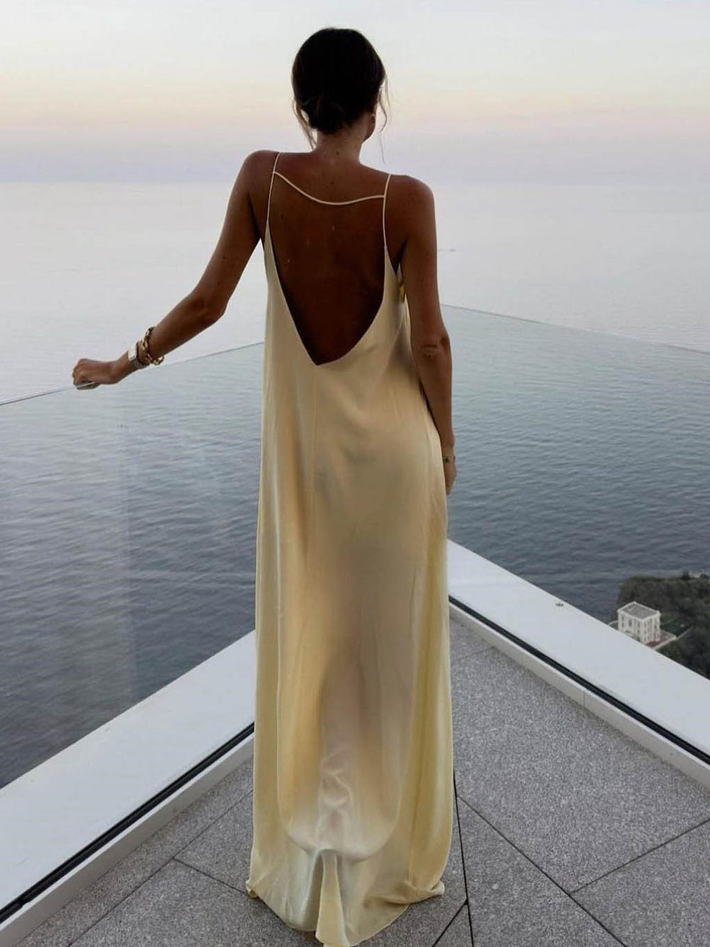 Wendilyn | Spaghetti Strap Maxi Jurk