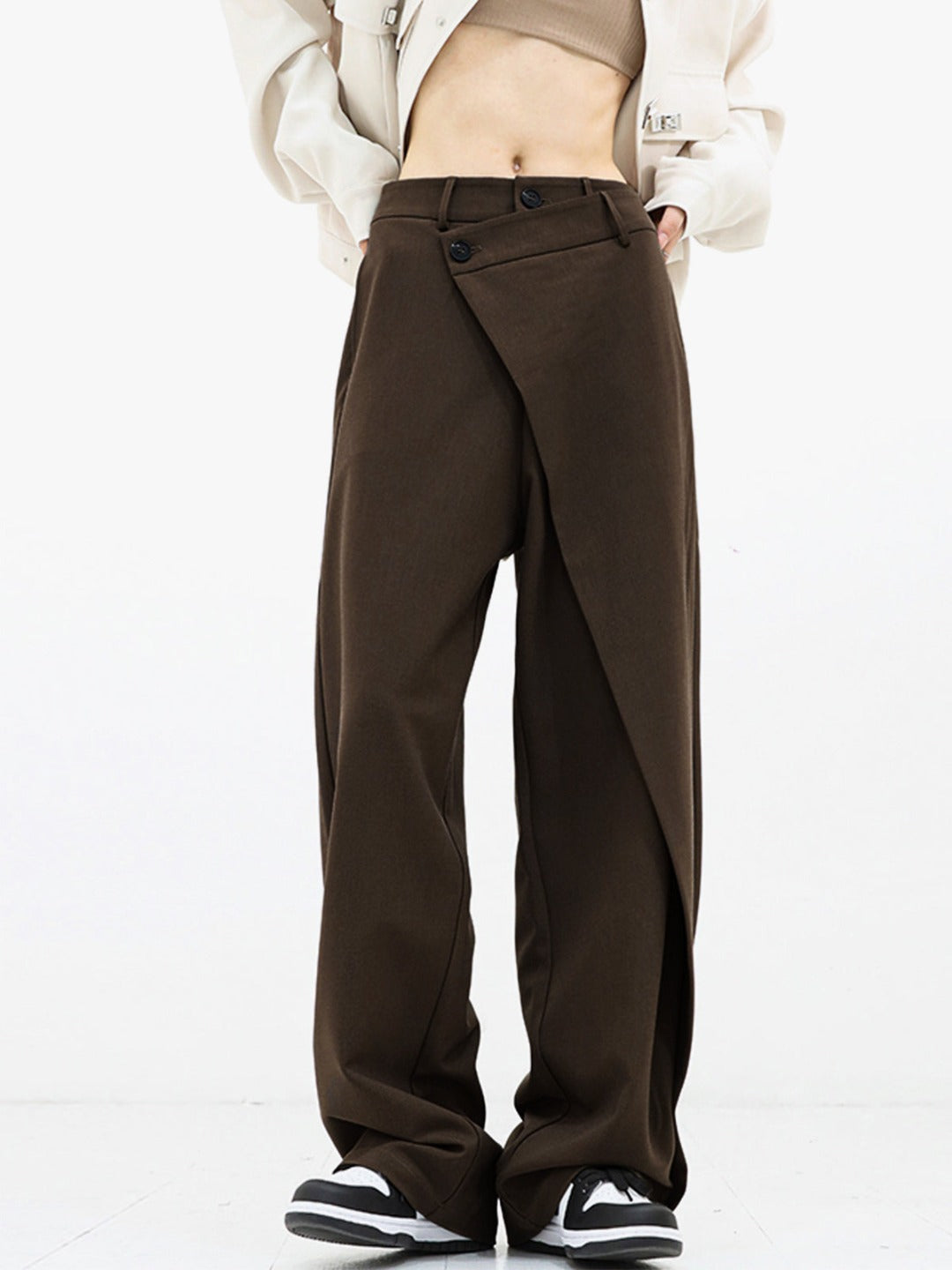 Matilda | Asymmetrische Wide-Leg Broek