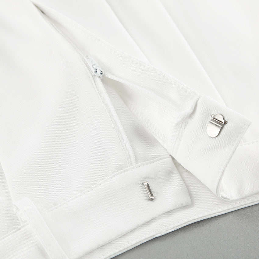 Ilena | High Waist Pantalon met Wijde Pijpen