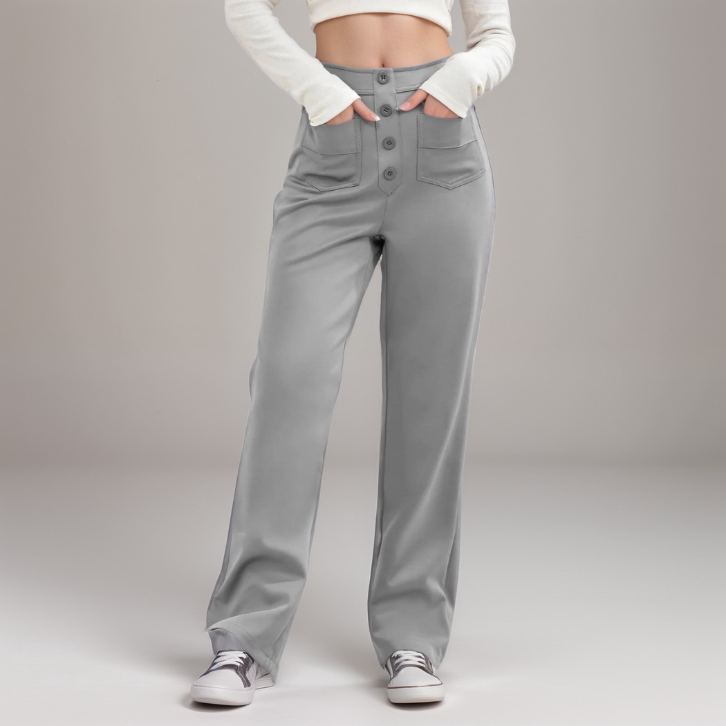 Scarlette | High-Waist Wide-Leg Broek