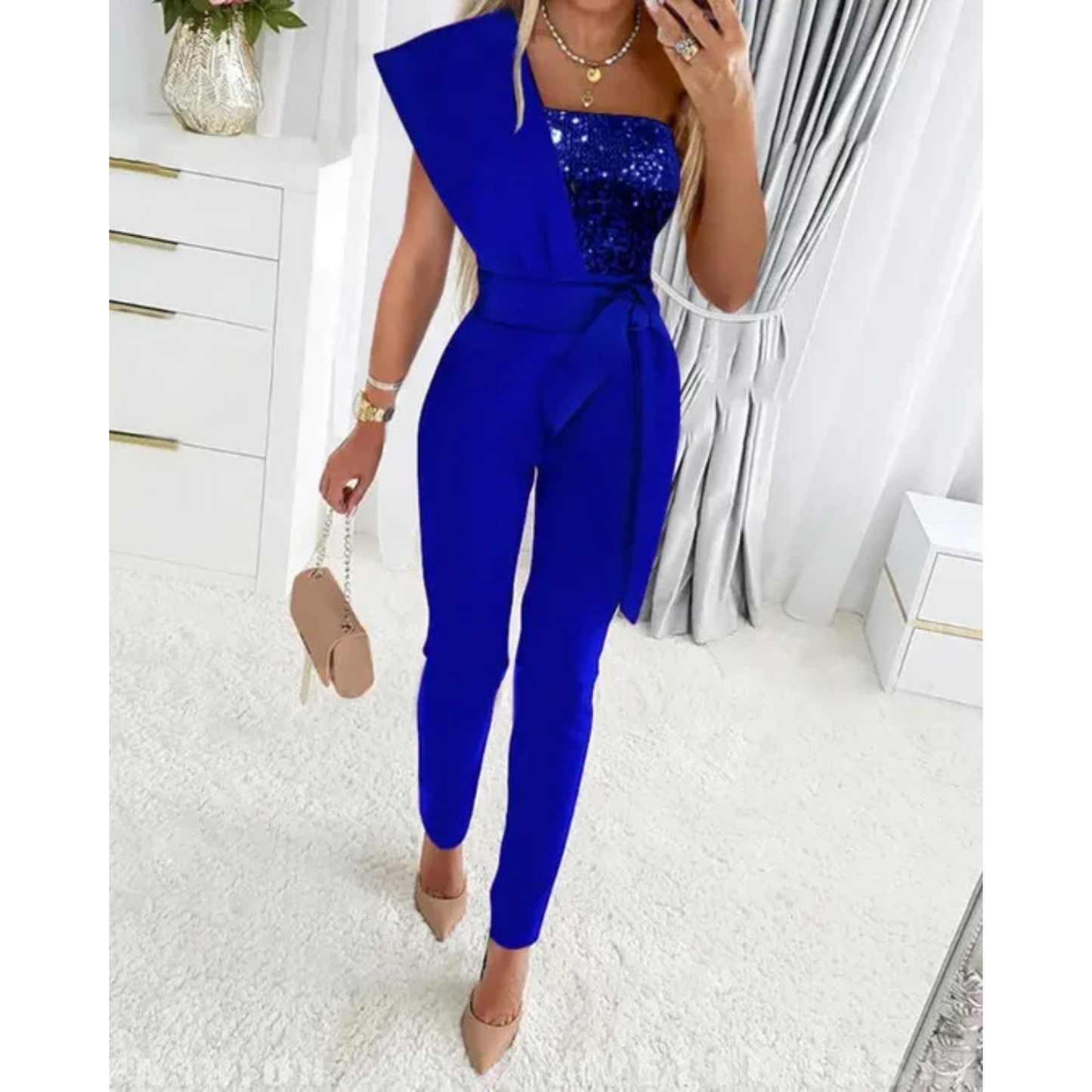 Stacy | Elegante Jumpsuit met Pailletten