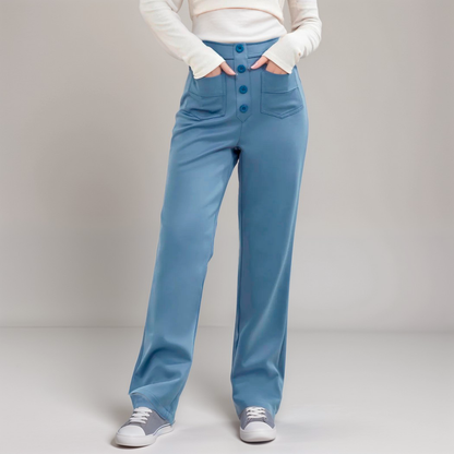 Scarlette | High-Waist Wide-Leg Broek