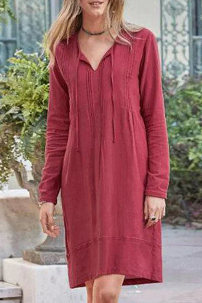 Elliott | Bohemian Cotton Tunic Dress