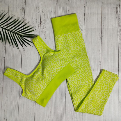 Vyla | Leopard Print Sports Set