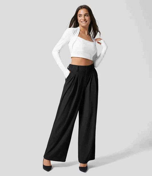 Linzie | Wide-Leg Pantalon
