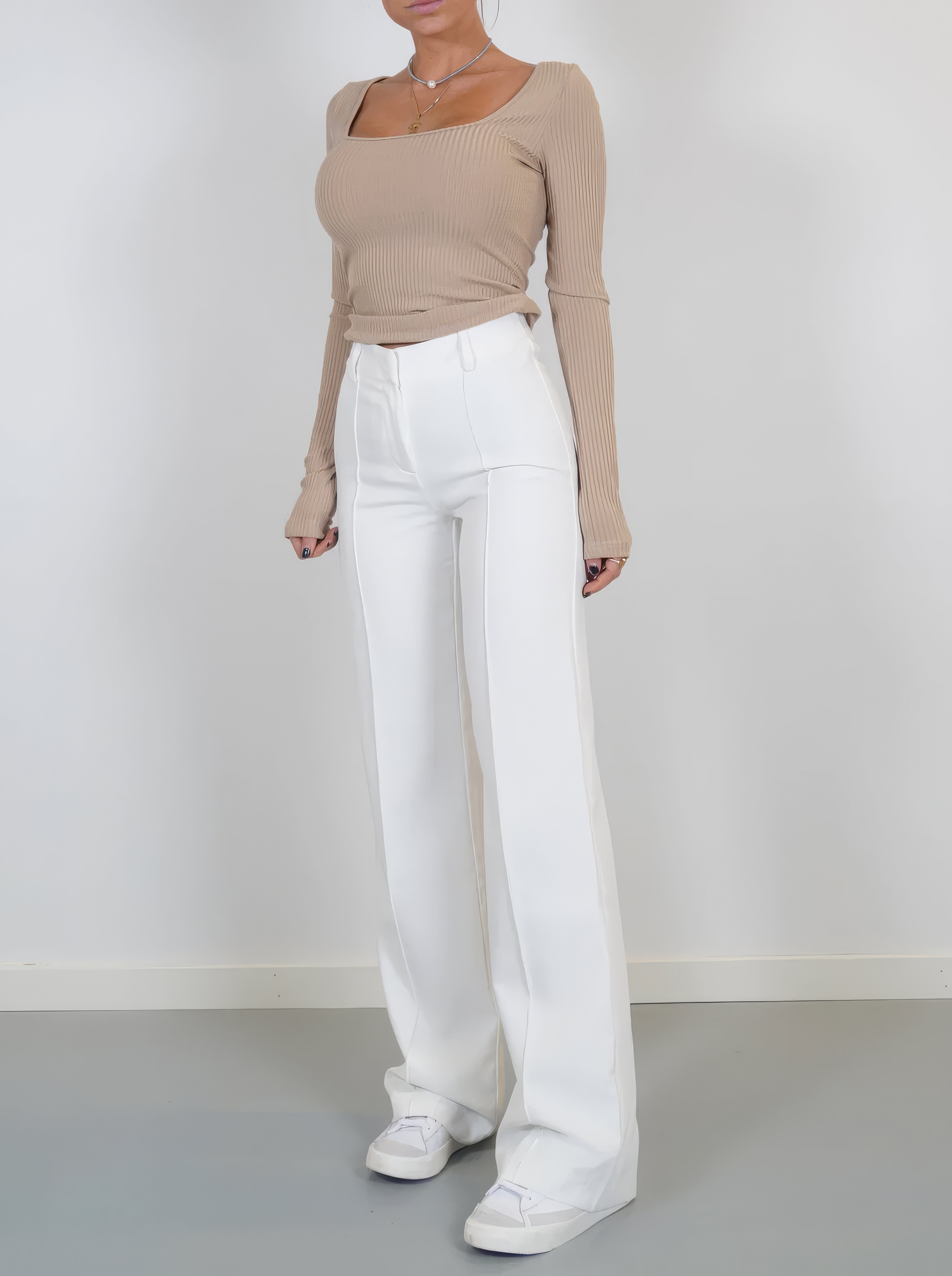 Kennedi | Comfortabele High-Waisted Broek