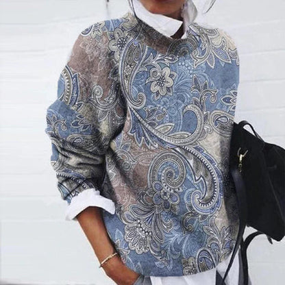 Meghan | Paisley Sweatshirt