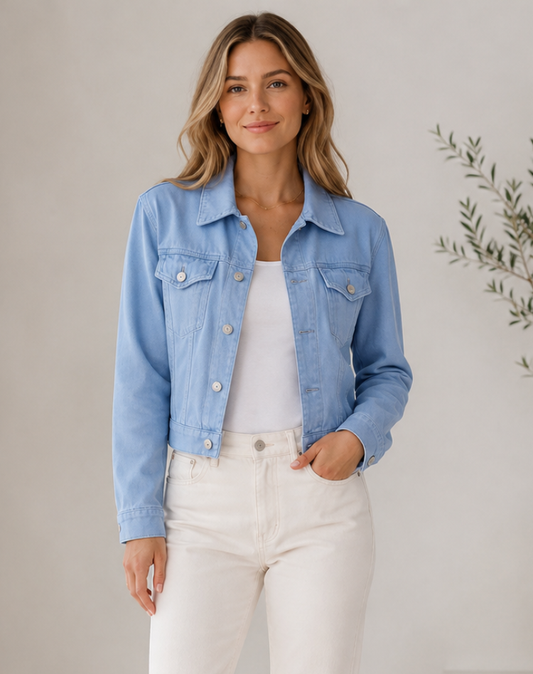 Zomerse luchtige dames blouse met korte mouwen