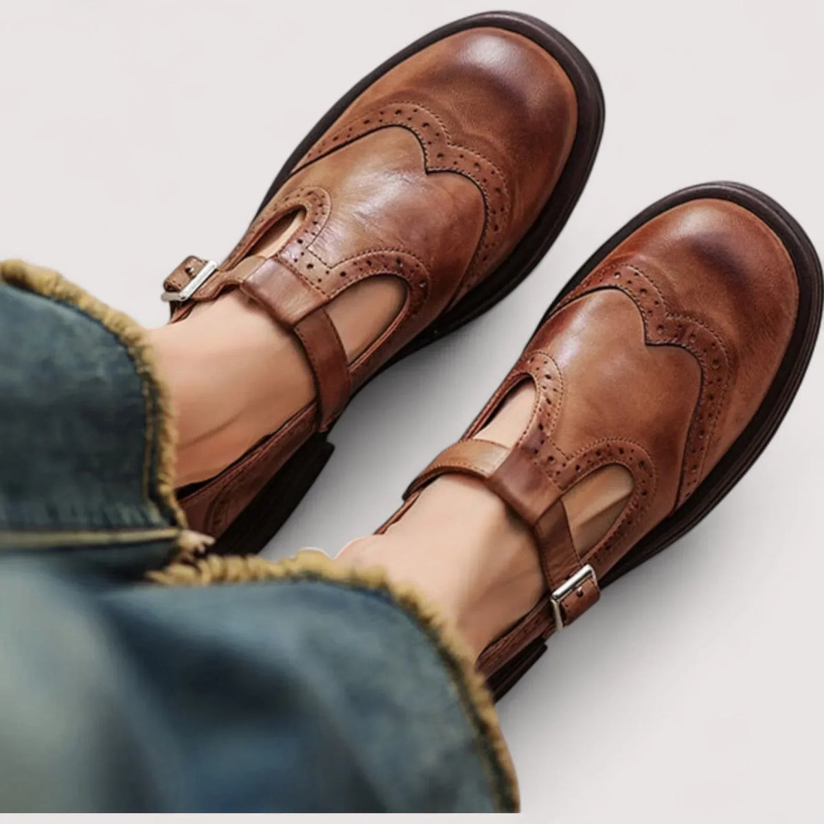 Claudia | Mary Jane Loafers for Women
