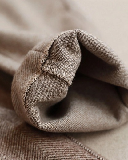 Ellie | Klassieke Herringbone Broek