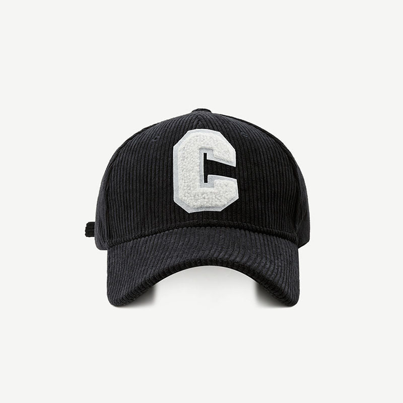 Cyndi | Corduroy Baseball Cap met 3D C-Patch