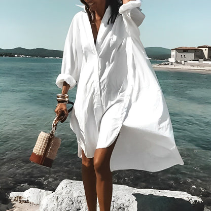 Aggie | Effortless Button-Down Dress