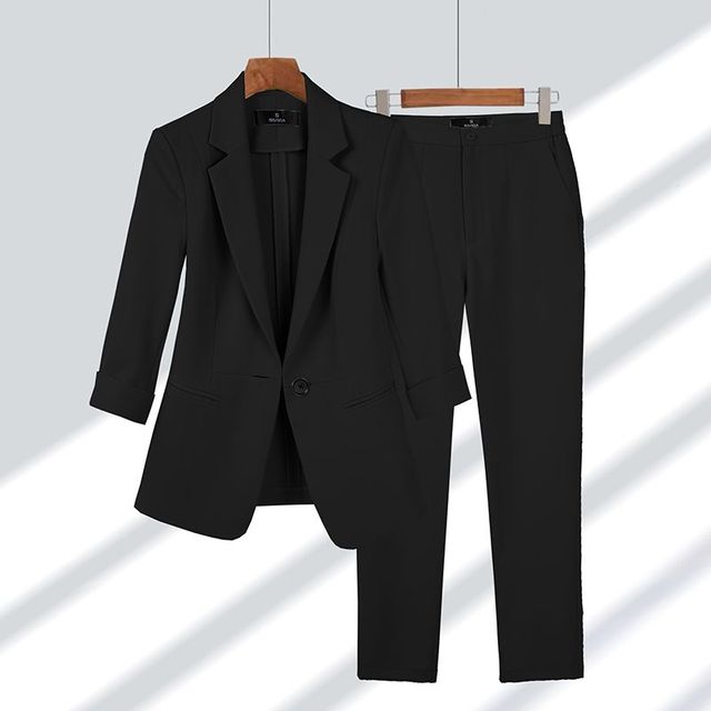 Harmonee | Elegant Blazer and Trouser Set