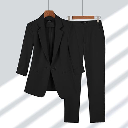 Harmonee | Elegant Blazer and Trouser Set