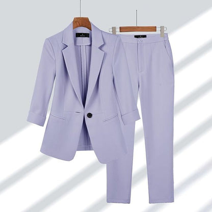 Harmonee | Elegant Blazer and Trouser Set