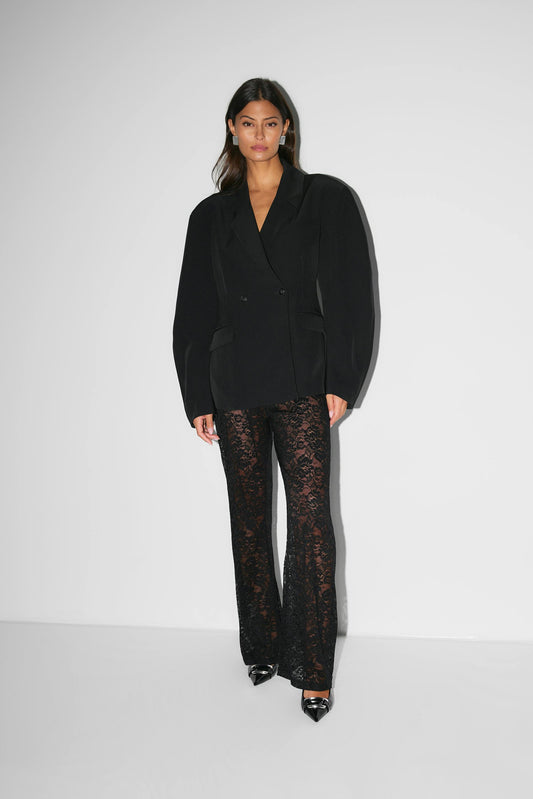 Joy | Luxe pantalon van kant
