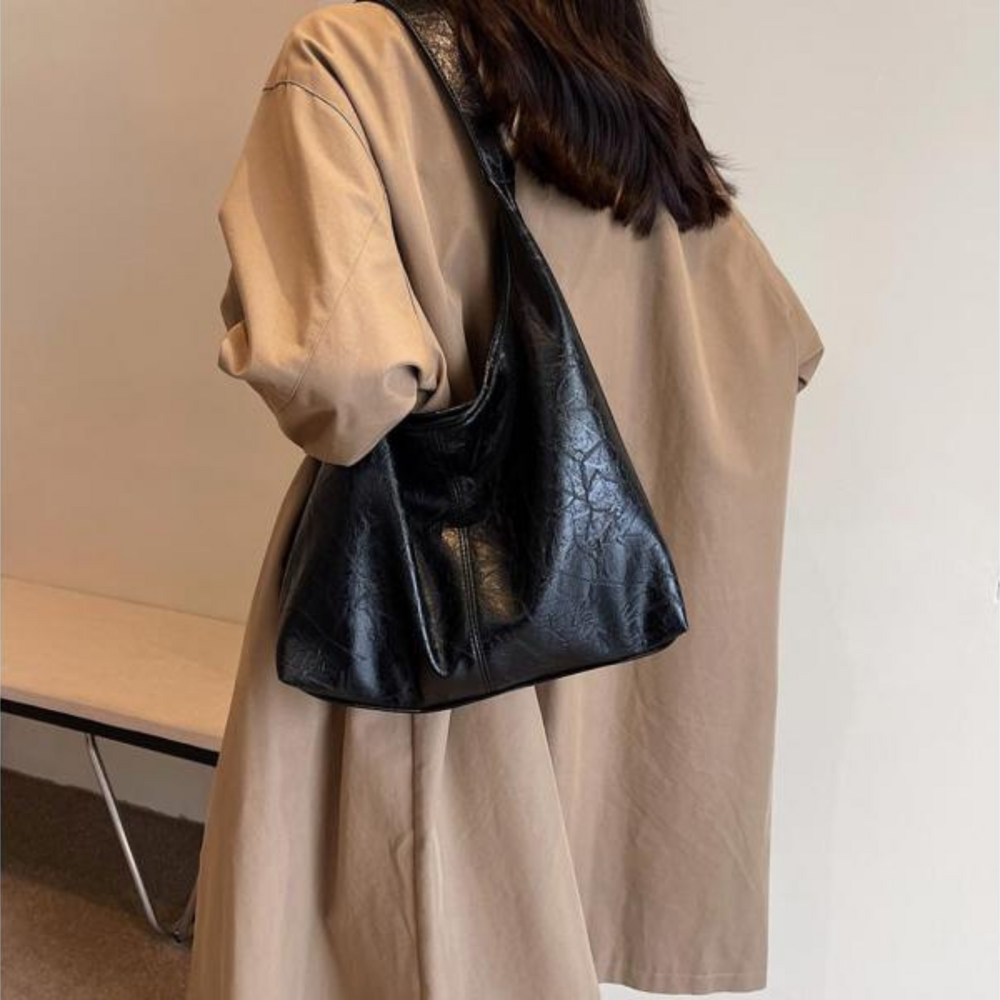 Haven | Luxe Minimalistische Schoudertas