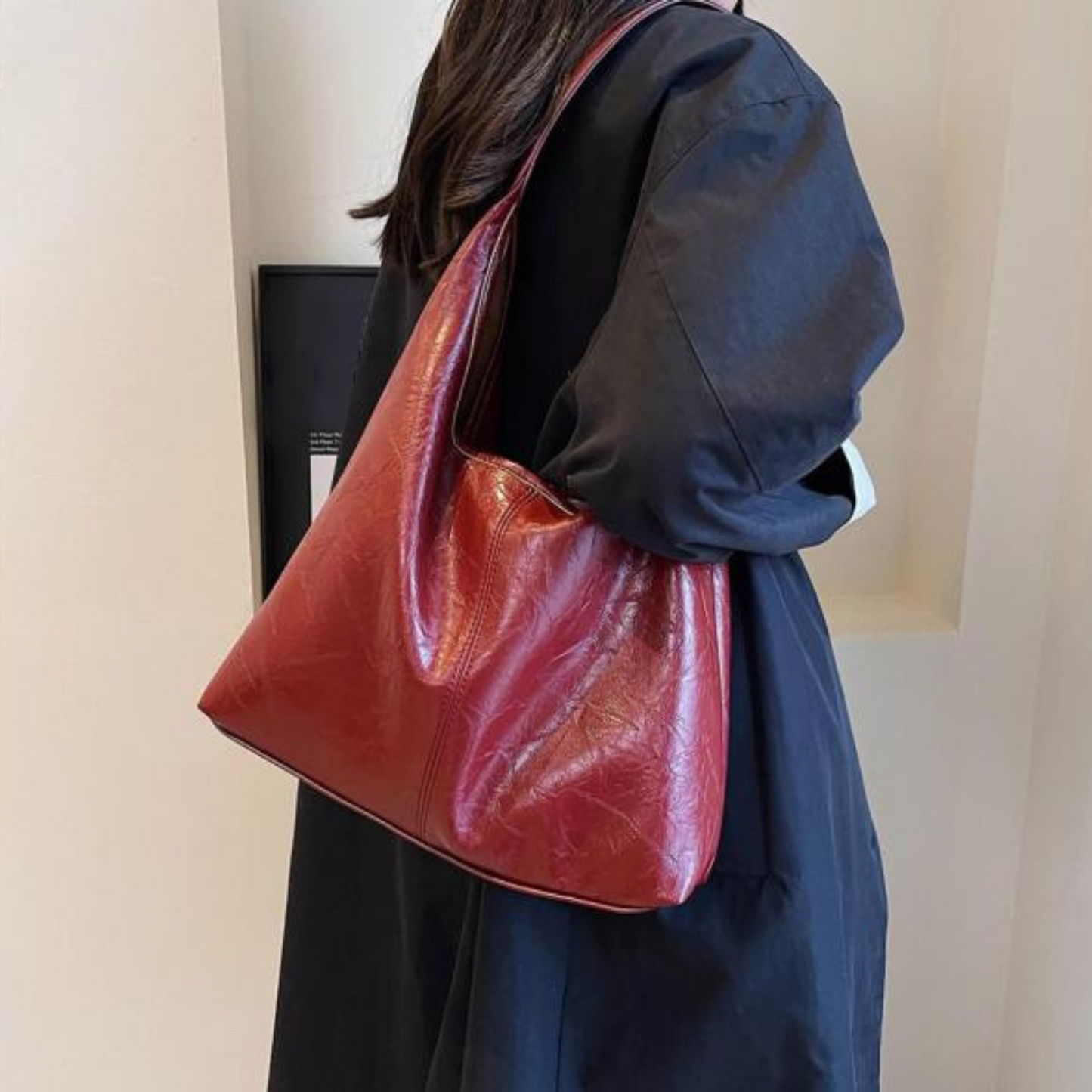 Haven | Luxe Minimalistische Schoudertas