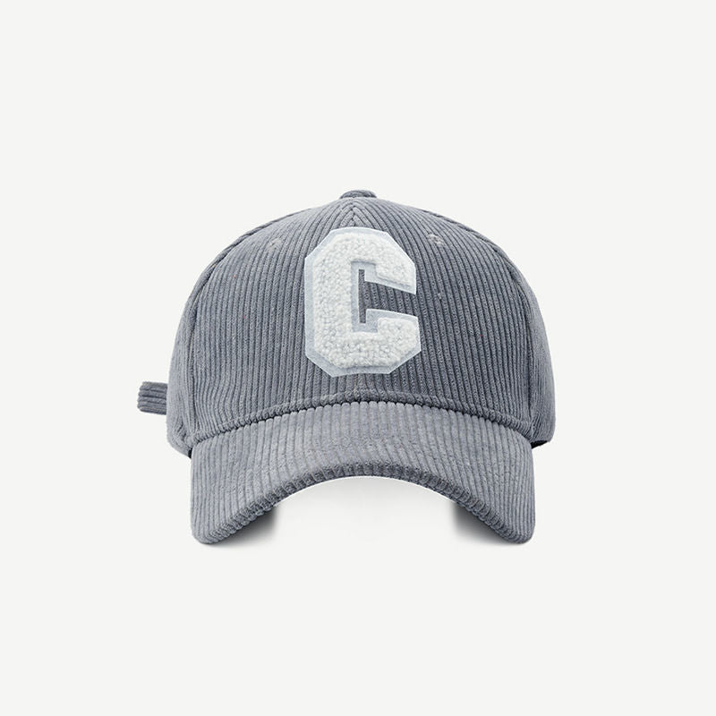 Cyndi | Corduroy Baseball Cap met 3D C-Patch