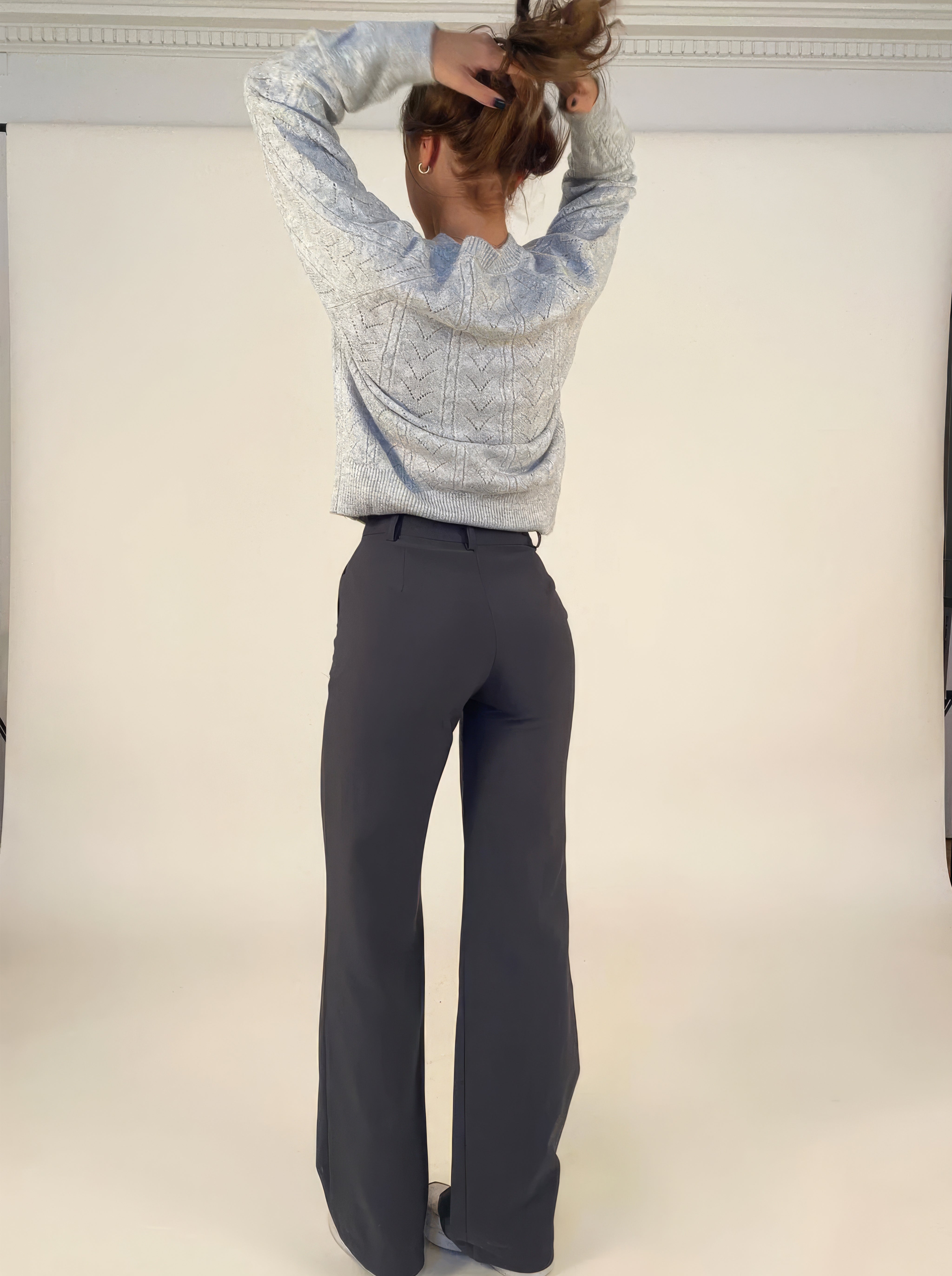 Keny | Tailored Pantalon met Rechte Pijpen
