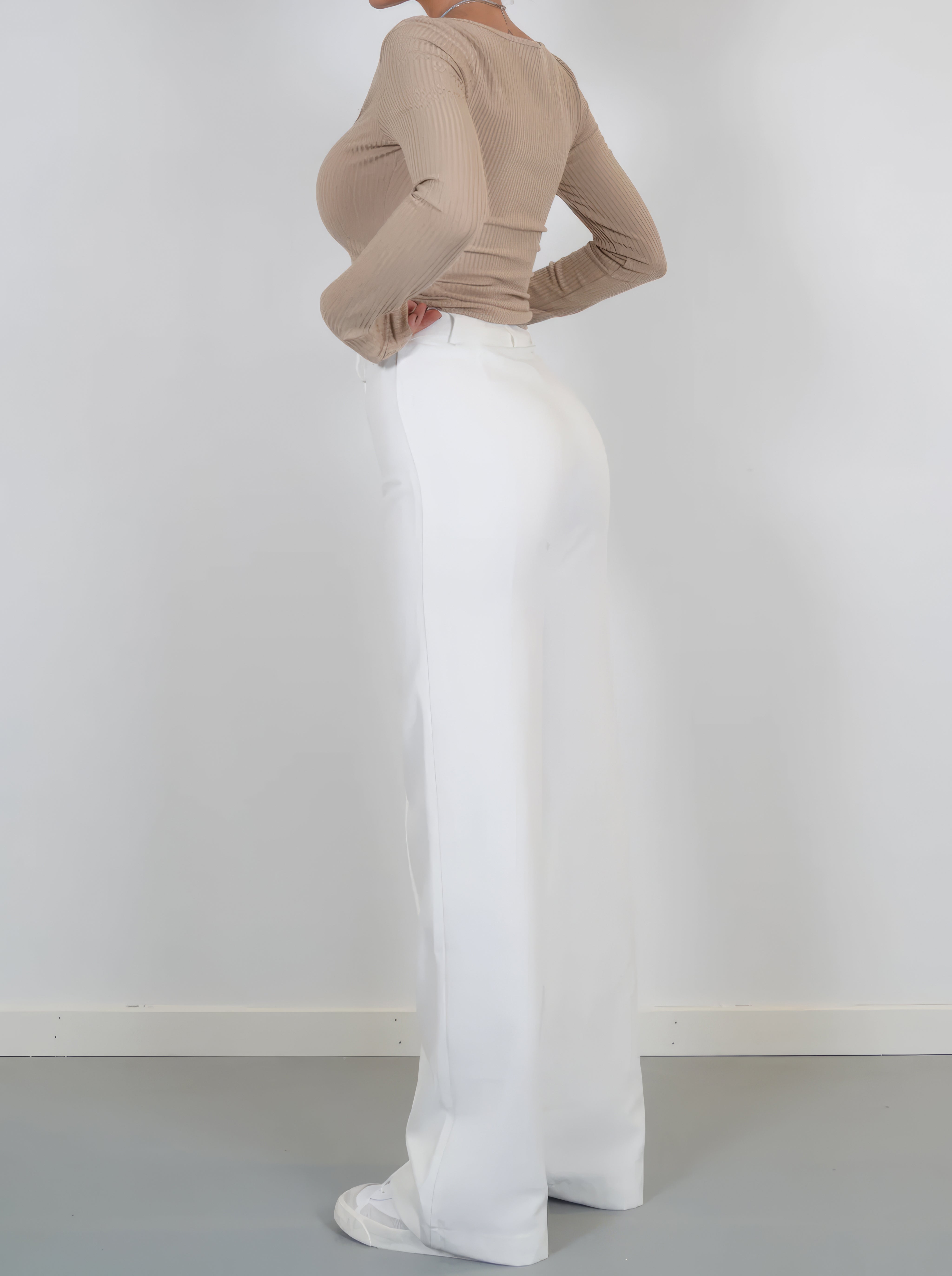 Keny | Tailored Pantalon met Rechte Pijpen