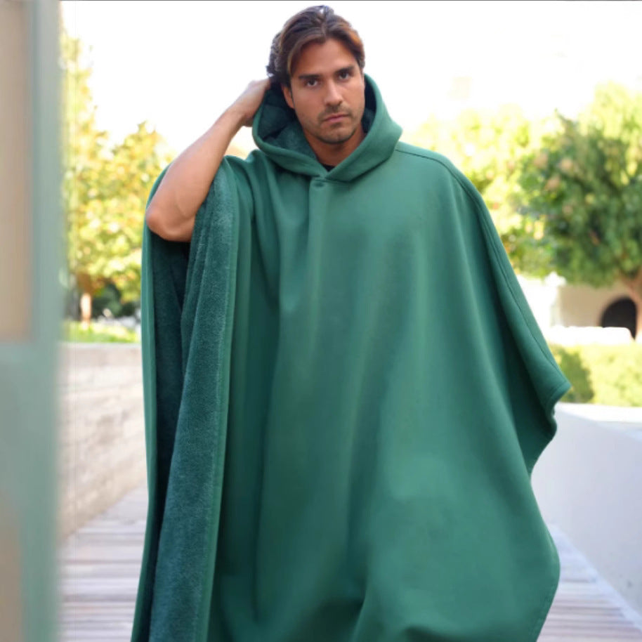 Cadie | Warme Oversized Cape met Capuchon