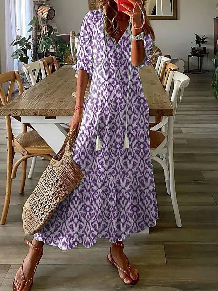 Danisha | Stijlvolle Boho Maxi Jurk