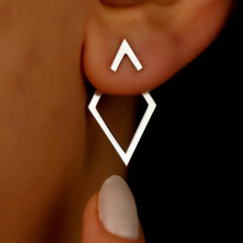 Minimalistische Geometrische Oorbellen
