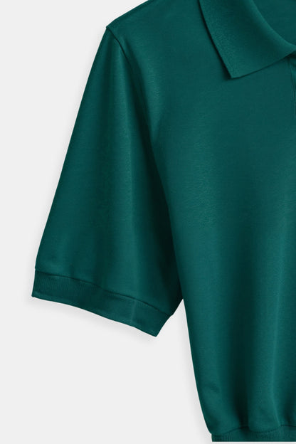 Stijlvolle Comfortabele Dames Polo Met Korte Mouwen